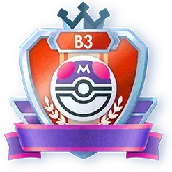 Season B3 Master Ball Rank (TOP 5,000)